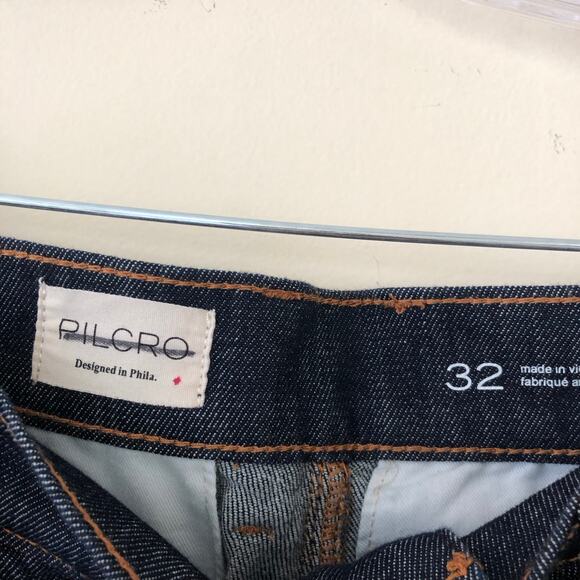 Anthropologie X Pilcro Seamed Flounce High-Rise Wide-Leg Jeans Size 28"x26" - Picture 8 of 13